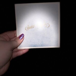 Ariana Grande Santa Tell Me CD with Purple Glitter